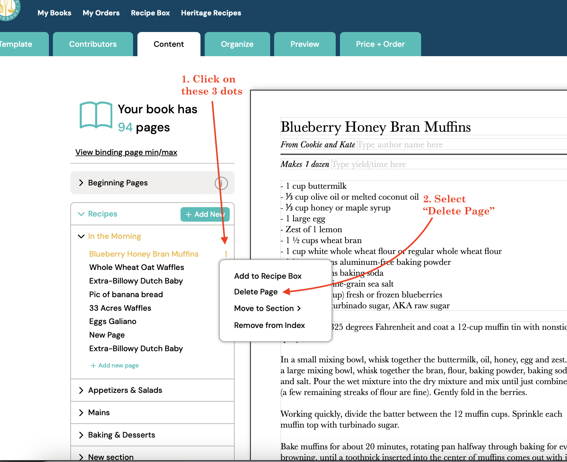 How to delete a one-page recipe.png