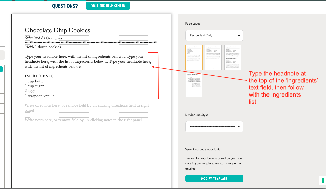 How to add a headnote - 1 column of ingredients.png